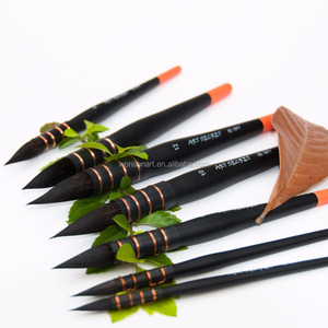 <span class=keywords><strong>Pinceau</strong></span> pour peinture de artiste, brosse à poils <span class=keywords><strong>d</strong></span>'écureuil, ensemble de stylos pour <span class=keywords><strong>aquarelle</strong></span>, fournitures artistiques, pinceaux de dessin, lss65rpy - Product Image 4