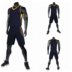 Venta al por mayor uniforme de baloncesto par-Conjunto de uniformes de baloncesto de secado rápido, camisetas de baloncesto personalizadas, pantalones cortos, OEM, 5XL