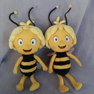 蜜蜂毛绒玩具免费礼品样品毛绒蜜蜂玛雅毛绒毛绒蜜蜂玩具