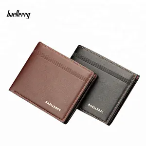 Baellerry 2017 New Arrival Short Purses Men's Litchi Pattern Wallets Famous Brand Men Card Holder