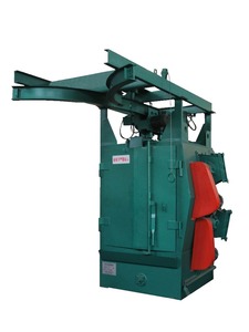 Q série Jiangmen Chine Crochet type <span class=keywords><strong>shoting</strong></span> dynamitage machine grenaillage coulée équipement de nettoyage de surface - Product Image 2