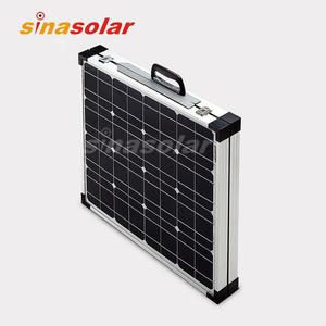 12V (18V) 160W <span class=keywords><strong>Mono</strong></span> Sạc Di Động Có Thể Gập Lại Năng Lượng Mặt Trời Tế Bào 12V Năng Lượng Mặt Trời Bảng Điều Khiển Cho Caravan Cắm Trại Điện Usb Charger Kit - Product Image 2