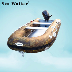 Offre Spéciale 3.8 m Bateau <span class=keywords><strong>de</strong></span> pêche gonflable Nouveau Camo PVC Plancher en aluminium Pêche Bateau <span class=keywords><strong>de</strong></span> sport Offre Spéciale - Product Image 4