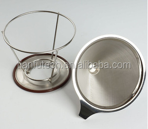 Titanium Tráng Thép Không Gỉ Lọc Cà Phê <span class=keywords><strong>Cone</strong></span>/Thông Minh Cà Phê Nhỏ Giọt/Nhỏ Giọt Cà Phê <span class=keywords><strong>Maker</strong></span> Với Chủ - Product Image 4