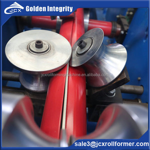 JCX 100 MM Màu Thép Vòng Downspout <span class=keywords><strong>Roll</strong></span> Hình Thành Máy - Product Image 2