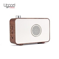Altavoz Inalámbrico de Madera Popular con Función de Entrada Auxiliar y Función de Radio FM para Muestra Gratuita