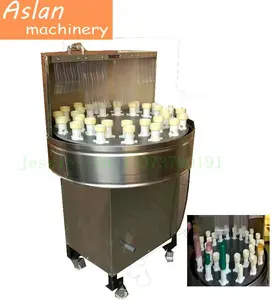 high quality bottle recycling machine/wine bottle cleaning machine/semi Used Glass cup washing machine