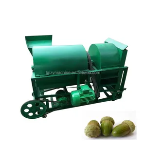 Haute Efficacité 1000 kg/h Chêne Machine de Décorticage De Graines de Gland Décortiqueuse