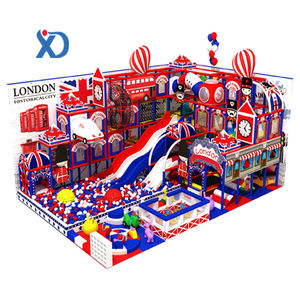 Attrezzature per il fitness palestra commerciale parco giochi al coperto parco giochi per bambini attrezzature da gioco morbido di plastica piscina di palline scivolo per i bambini - Product Image 4