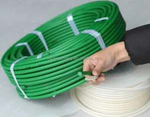 Polyester Fiber reinforced polyurethane pu urethane round belt