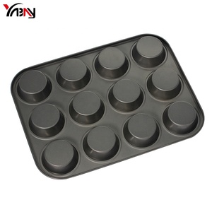 Vendite dirette in fabbrica cucina per uso domestico di alta qualità da 12 tazze di Muffin <span class=keywords><strong>antiaderente</strong></span> Mini <span class=keywords><strong>teglia</strong></span> per Muffin - Product Image 4