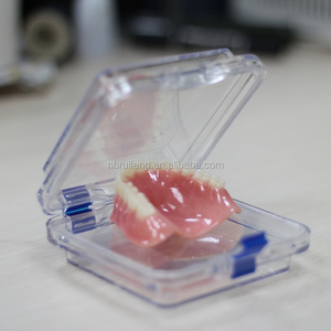 Caja Desechable Cuadrada Transparente de Plástico PS con Membrana, 10x10x4cm, 1mm de Grosor, para Guardar Dentaduras Postizas (Reciclable) <span class=keywords><strong>Hinix</strong></span> HN-105 - Product Image 6