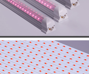 Tubes <span class=keywords><strong>LED</strong></span> de culture de plantes à spectre complet rouge T5 T8 T12 9W-18W avec lumière de culture <span class=keywords><strong>LED</strong></span> LM301H de 0,6m-1,2m pour serre et floraison - Product Image 6