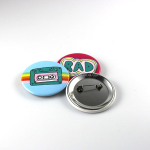 25mm Union Jack Pin Union Jack Flag Button Badge / Fridge Magnet - 25mm British Mod Style, All Metal Union Jack Travel - Foto 3
