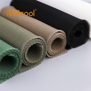 Professionale 400-500gsm morbido anti batteri a nido d'ape <span class=keywords><strong>3d</strong></span> poliestere tessuto a rete d'aria per passeggino cuscino del sedile fodera