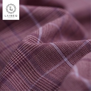 Venta caliente Glen <span class=keywords><strong>Plaid</strong></span> seda peinada traje <span class=keywords><strong>de</strong></span> <span class=keywords><strong>lana</strong></span> para las mujeres - Product Image 1