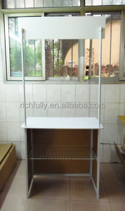 VENTE FLASH Table avec impression d'image, stand promotionnel, support de table en aluminium - Product Image 2