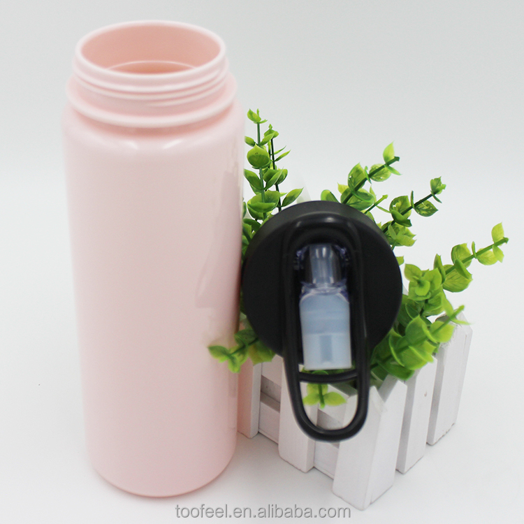 800 ml 26 oz Tritan Deportes Botella de Agua de Plástico de Paja tapa Flip Top Tapa bpa A Prueba de Fugas