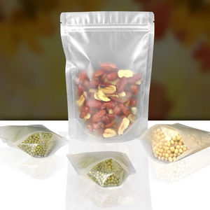 De grado de alimentos personalizado impreso <span class=keywords><strong>con</strong></span> cierre acabado <span class=keywords><strong>mate</strong></span> Ziplock Doypack de té bolsa de pie - Product Image 3