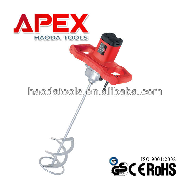 1600w Portable Electric Mortar Mixer Cement Concrete Plaster Grout