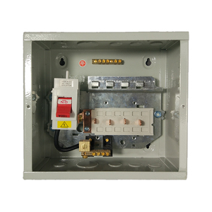 Hot Selling Metal Fire Rated 380V 100A 6way Sockets Indoor Use Electrical Distribution <strong>Box</strong> Consumer <strong>Unit</strong> AW-s-6ways - Product Image 3
