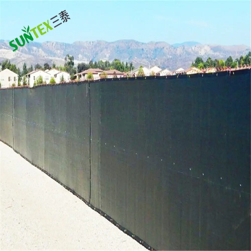 5 'x 50' Dark Green Fence Privacy Screen、Commercial Outdoor Backyard Shade Windscreen Mesh Fabric真鍮Grommet 85% Block