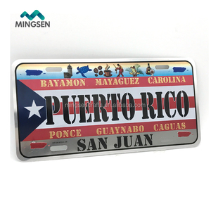 <span class=keywords><strong>Jamaica</strong></span>-placa de matrícula de coche, de aluminio, sin óxido, estampada, personalizada