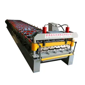 Gegolfde Metalen Dakbedekking Panel Sheet Maken Molding Roll Forming Machine