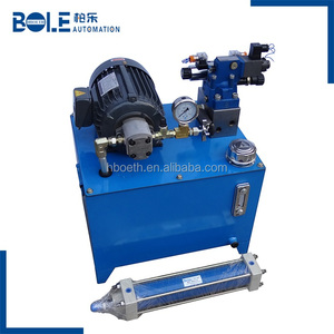 Station de pompe hydraulique synchrone fabriqué en chine, bloc d'alimentation, système hydraulique, accumulateur, livraison gratuite