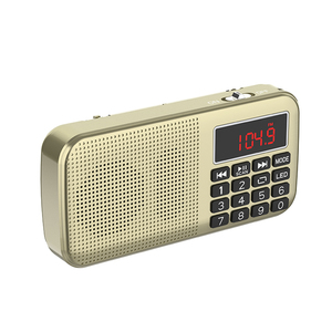 LCJ L-558 Máy Nghe Nhạc MP3 <span class=keywords><strong>Mini</strong></span> Cầm Tay Chuyên Nghiệp Loa Radio FM Với Pin Sạc 18650 Và Hai Khe Cắm Thẻ TF - Product Image 5