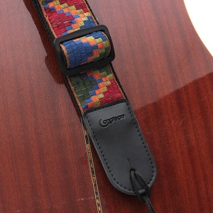 Bohemia Style <strong>Guitar</strong> <strong>Strap</strong> Acoustic Wooden <strong>Guitar</strong> Embroidery Style <strong>Leather</strong> <strong>Straps</strong> Bass and Electric <strong>Guitar</strong> <strong>Strap</strong> - Product Image 4