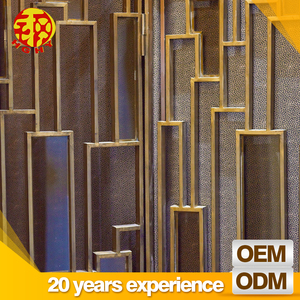 Dark Brown Triển Lãm Phân Vùng Bức Tường Hội Trường Kim Loại Lưới Di Động Gấp Cửa <span class=keywords><strong>Accordion</strong></span> <span class=keywords><strong>Room</strong></span> Divider - Product Image 4