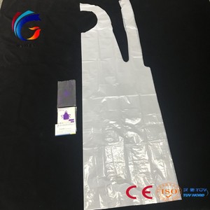 Giá rẻ số lượng lớn bán buôn nhà bếp nhựa dùng một lần Tạp dề PE cho thực phẩm dịch vụ - Product Image 5