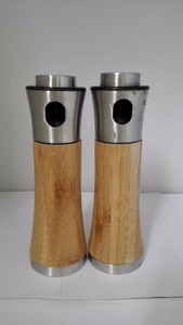 Juego de utensilios de cocina con pulverizador de <span class=keywords><strong>aceite</strong></span> de bambú y vinagre, nuevo, al mejor precio - Product Image 6