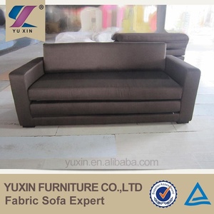 Canapé-lit pliable moderne réglable de taille simple marron avec <span class=keywords><strong>matelas</strong></span> rembourré en cube fonctionnel pour la maison canapé-lit d'hôtel - Product Image 3