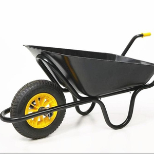 काले रंग हैवी ड्यूटी गार्डन Wheelbarrow WB3800 गुआंगज़ौ में WB6400 - Product Image 1