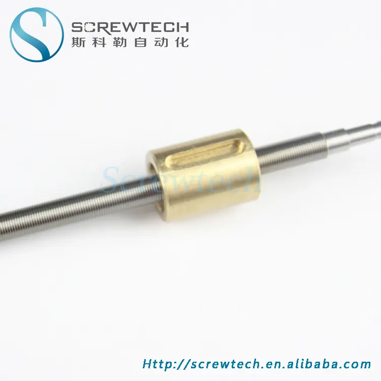 Высокоточный диаметр 6 мм шаг 0,5 мм Метрическая резьба, свинцовый винт M6X0.5 для комплектов ЧПУ