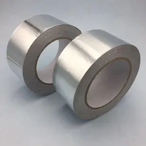 Aluminum Foil Duct Tape Aluminum Foil Insulation Silver Tape Duct HVAC Aluminium Foil Tape