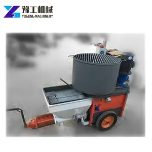 Yugong yüksek-hız harç karıştırıcı pompa sıva makinesi fiyat
