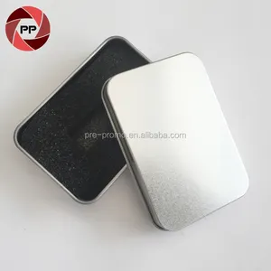 X 87x60x20mm rectangular metal caja de la lata para regalo de embalaje