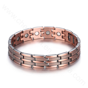 Bracelet magnétique tressé en cuivre pour l'arthrite – Collection Hot Sale - Product Image 4