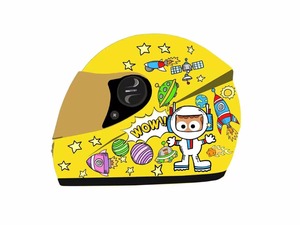 <span class=keywords><strong>Casco</strong></span> Integrale per Bambini YM-205, <span class=keywords><strong>Casco</strong></span> Giocattolo per Moto per Bambini - Product Image 4