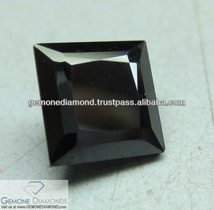 2.00 carat taille fantaisie princesse coupe couleur noire naturelle diamant en vrac pour bijoux bagues de fiançailles au prix de gros - Product Image 2