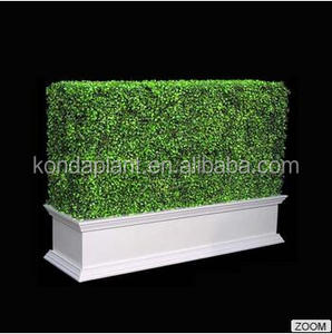 Boj Artificial hojas de panel de pared de la decoración falsa follaje - Product Image 4