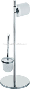 Soporte de acero inoxidable cepillo de baño <span class=keywords><strong>y</strong></span> titular de rollo de papel - Product Image 2