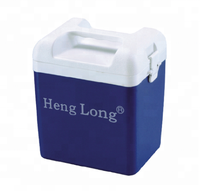 Glacière de transport extérieure en plastique avec poignée à verrouillage, 10L/29L/48L/60L, grande capacité, pour le stockage et le transport de poisson