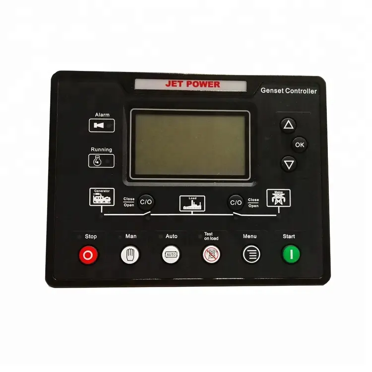 Panel Kontrol Generator 6120 Modul ATS Kontrol Mesin dengan Layar LCD