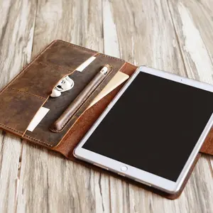 KID klassieke professionele slanke business custom universal leather cover tablet