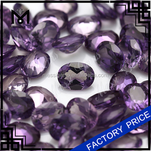 6x8 oval cut <span class=keywords><strong>piedra</strong></span> <span class=keywords><strong>alejandrita</strong></span> sintética que cambia de color - Product Image 1