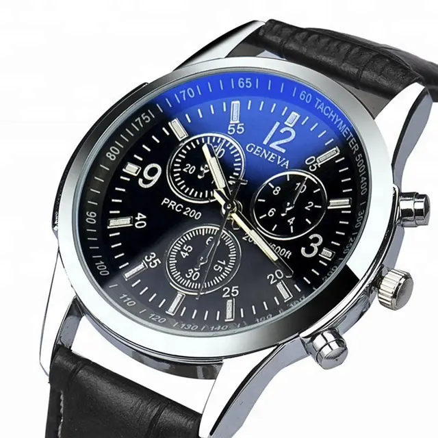 Low Price Fashion Business Mens Geneva Quartz Wrist Watch Relogio Masculino